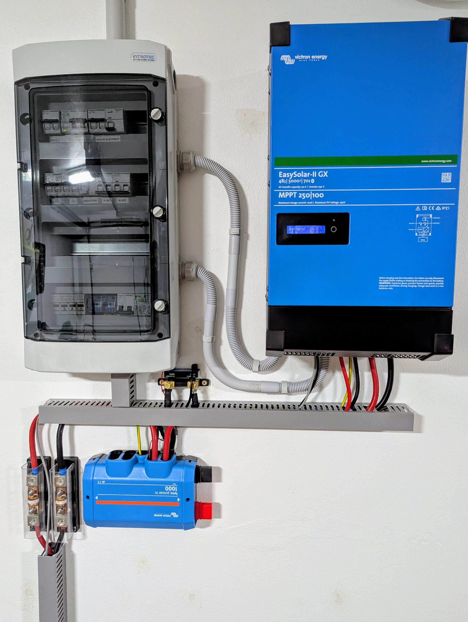 Instalación de Victron EasySolar II realizada por Soluciones Baterías Solares